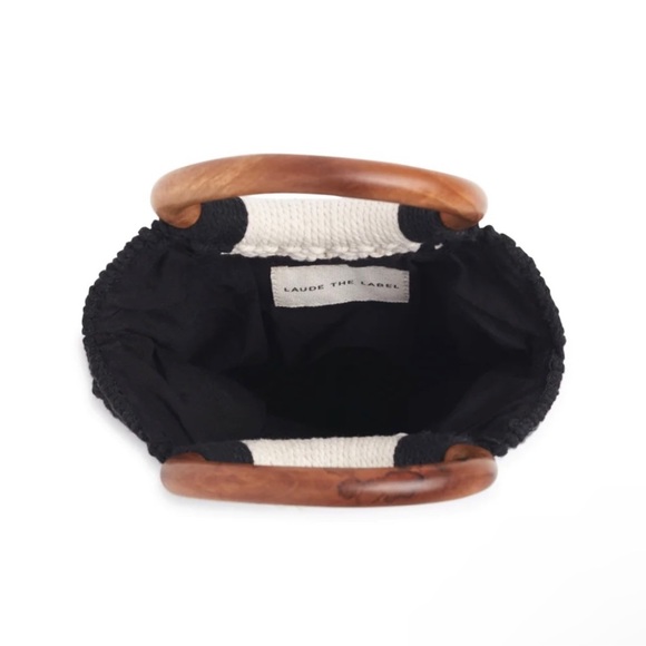 LAUDE THE LABEL Gabby Mini Macrame Bag Rachel Zoe - Picture 6 of 10